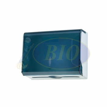 1331 Multi-Fold Tissue Dispenser (Transparent Smoke Blue)